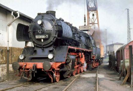 Juni 1990 im Bw Glauchau