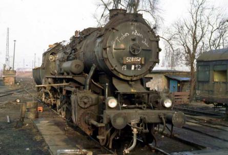 Januar 1992 Bw Berlin-Schöneweide, Heizlok