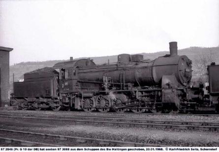 20.01.1968 im Bw Haltingen