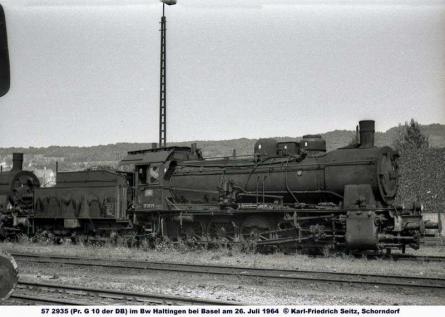 26.07.1964 im Bw Haltingen