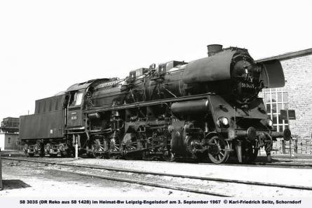 03.09.1967 im Bw Leipzig-Engelsdorf