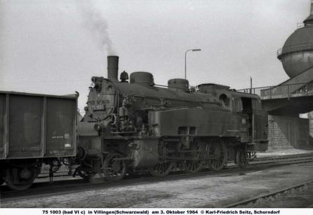 03. Oktober 1964 im Bw Villingen