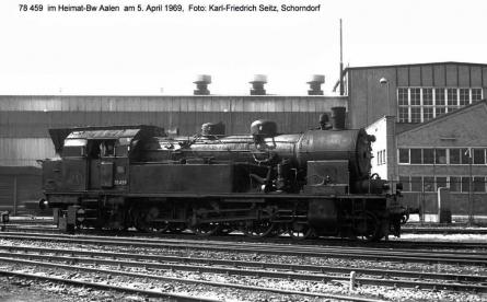 05.04.1969 im Bw Aalen