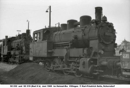  Juni 1965 im Bw Villingen