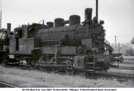 Juni 1965 im Bw Villingen