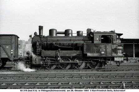 28.10.1964 im Bahnhof Villingen (Schwarzwald)