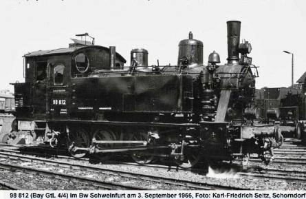 03.09.1966 im Bw Schweinfurt